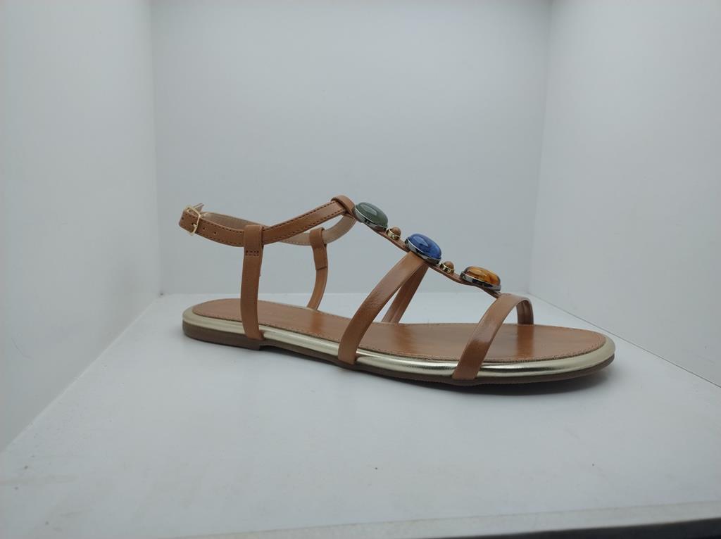 Rasteira Bico Redondo - 3 Marias